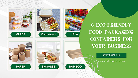 6 Eco-friendly Food Packaging Containers for Your Business